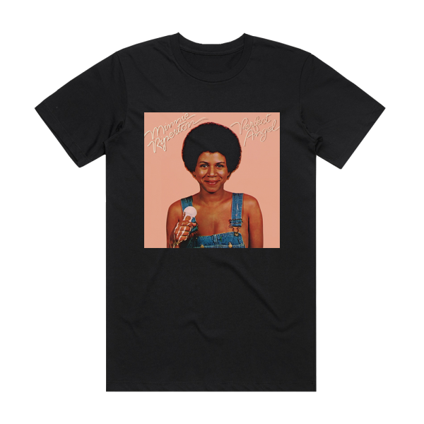 Minnie Riperton Perfect Angel Album Cover T-Shirt Black