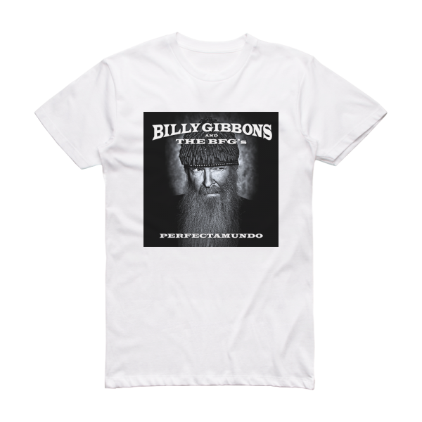 Billy Gibbons and The BFGs Perfectamundo Album Cover T-Shirt White