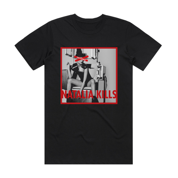 Natalia Kills Perfectionist Album Cover T-Shirt Black