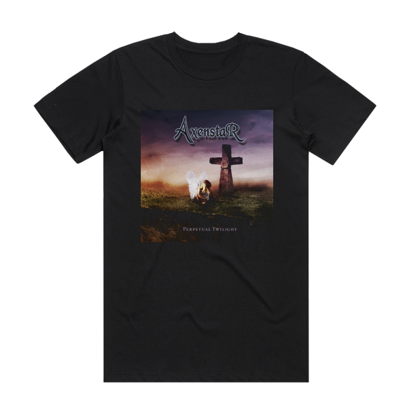 Axenstar Perpetual Twilight Album Cover T-Shirt Black