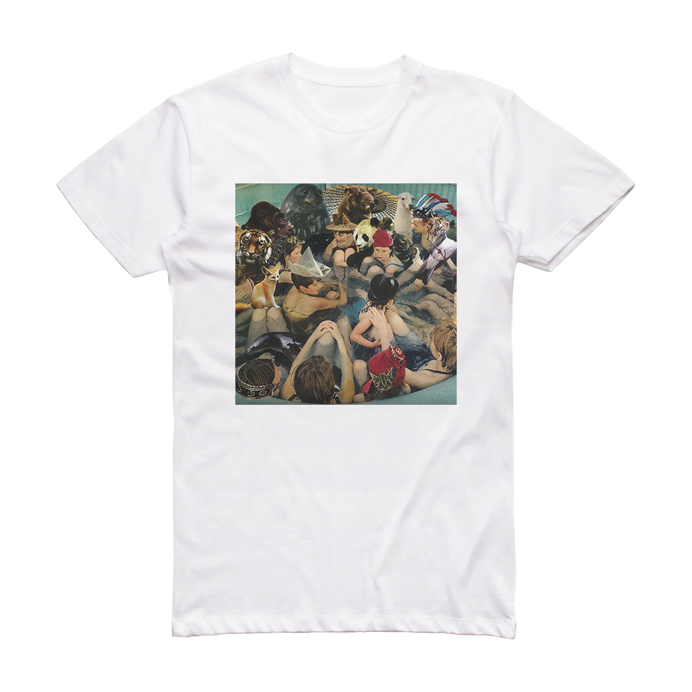 Panda Bear Person Pitch 2 Album Cover T Shirt White Album Cover T Shirts 