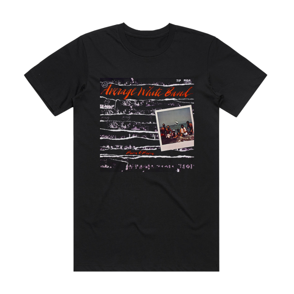 Average White Band Person To Person Album Cover T-Shirt Black