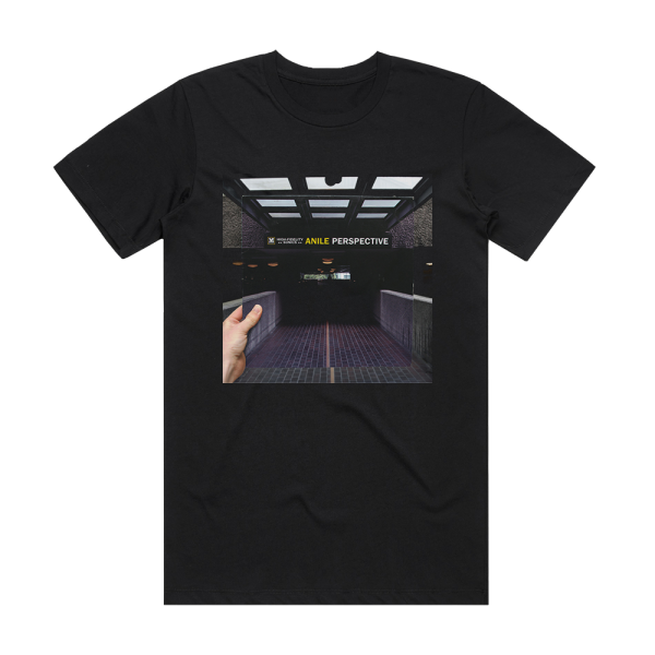 Anile Perspective Album Cover T-Shirt Black