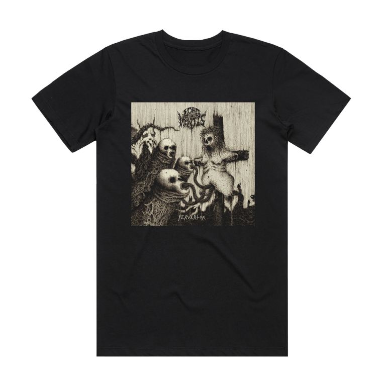 Lord Mantis Pervertor Album Cover T-Shirt Black – ALBUM COVER T-SHIRTS