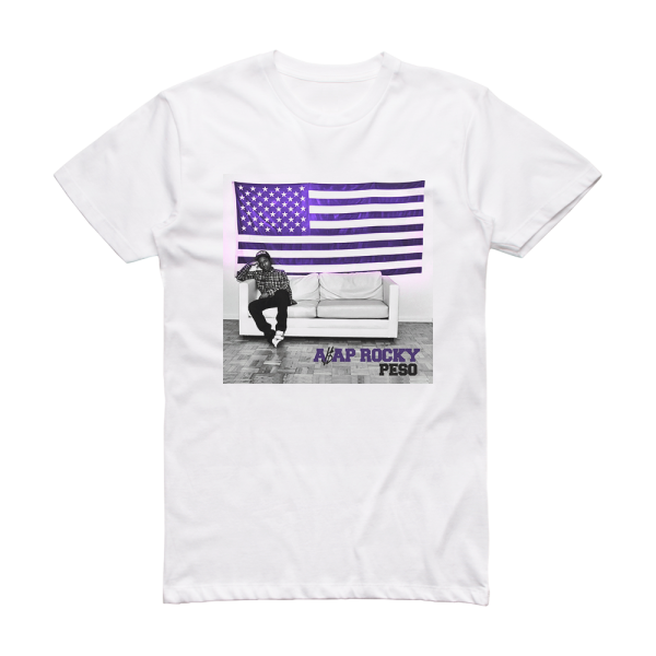 ASAP Rocky Peso Album Cover T-Shirt White