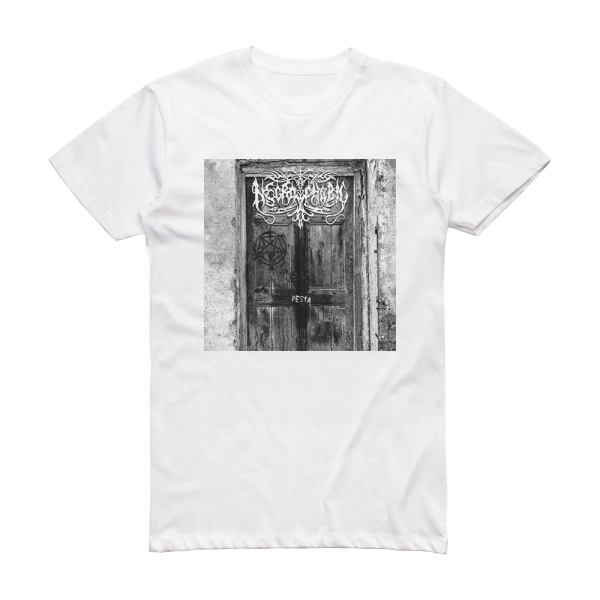 Necrophobic Pesta Album Cover T-Shirt White