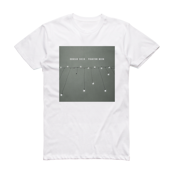 Duncan Sheik Phantom Moon Album Cover T-Shirt White