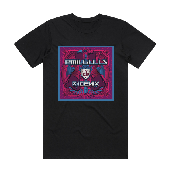Emil Bulls Phoenix Album Cover T-Shirt Black