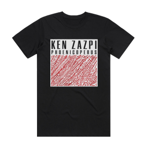 Ken Zazpi Phonicoperus Album Cover T-Shirt Black