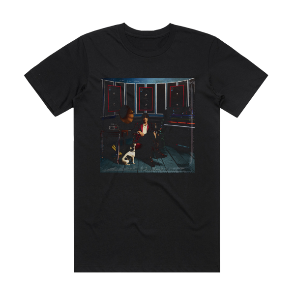 Julian Casablancas Phrazes For The Young Album Cover T-Shirt Black