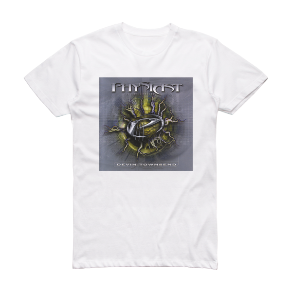 Devin Townsend Physicist 1 Album Cover T-Shirt White