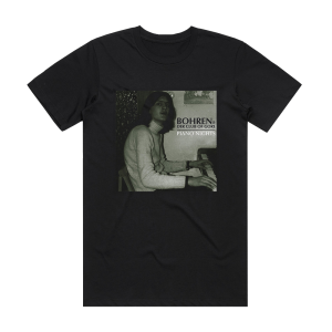 Bohren and der Club of Gore Piano Nights Album Cover T-Shirt Black