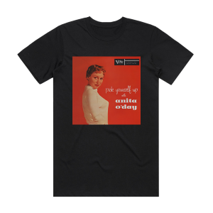 Anita ODay Pick Yoursef Up With Anita Oday Album Cover T-Shirt Black