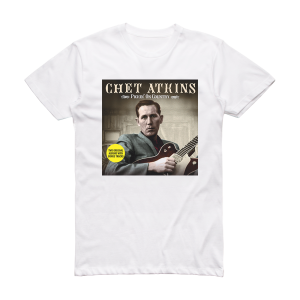 Chet Atkins Pickin On Country Album Cover T-Shirt White