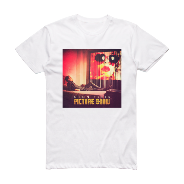 Neon Trees Picture Show Album Cover T-Shirt White