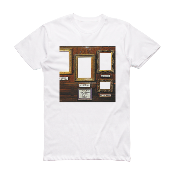 Emerson Lake & Palmer Pictures At An Exhibition 1 Album Cover T-Shirt White