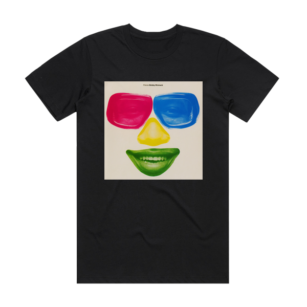 Bobby Womack Pieces Album Cover T-Shirt Black