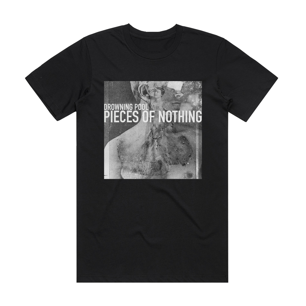 Drowning Pool Pieces Of Nothing Album Cover T-Shirt Black – ALBUM COVER ...