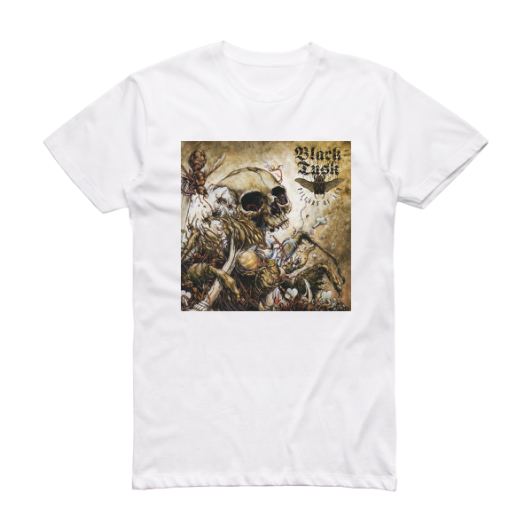 Black Tusk Pillars Of Ash Album Cover T-Shirt White