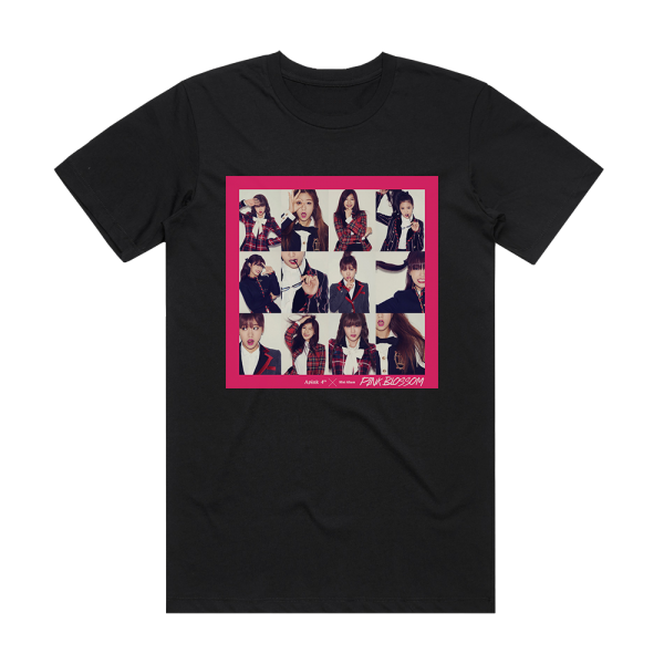 APink Pink Blossom Album Cover T-Shirt Black