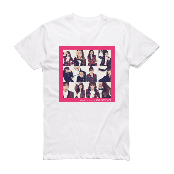 APink Pink Blossom Album Cover T-Shirt White