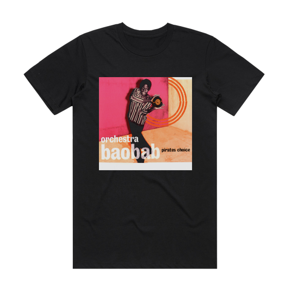 Orchestra Baobab Pirates Choice Album Cover T-Shirt Black