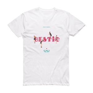 bestie Pitapat Album Cover T-Shirt White