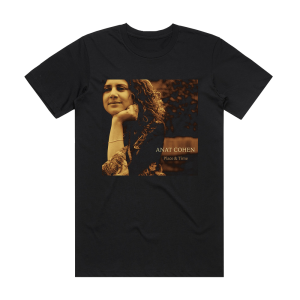 Anat Cohen Place Time Album Cover T-Shirt Black