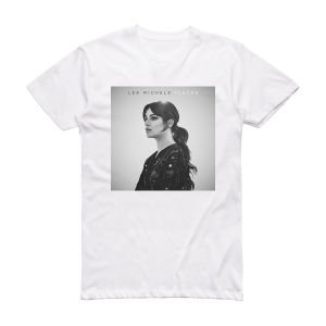 Lea Michele Places Album Cover T-Shirt White