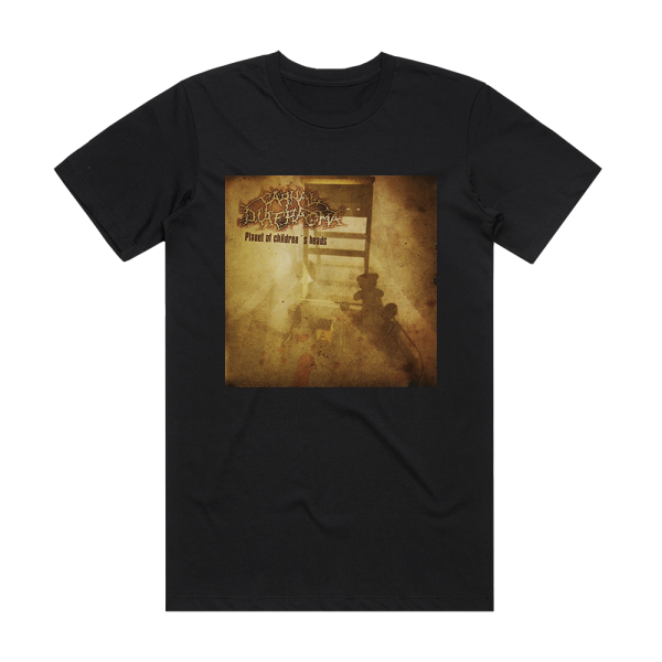 Carnal Diafragma Planet Of Childrens Heads Album Cover T-Shirt Black