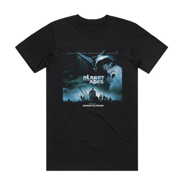 Danny Elfman Planet Of The Apes 3 Album Cover T-Shirt Black