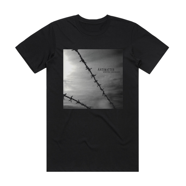 Antimatter Planetary Confinement Album Cover T-Shirt Black