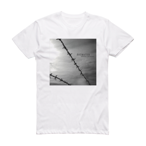 Antimatter Planetary Confinement Album Cover T-Shirt White