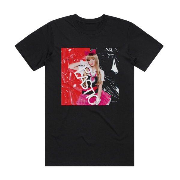Aira Mitsuki Plastic Album Cover T-Shirt Black