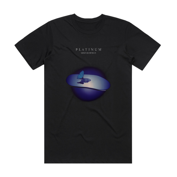 Mike Oldfield Platinum Album Cover T-Shirt Black