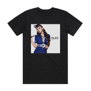 Namie Amuro Play 1 Album Cover T-Shirt Black