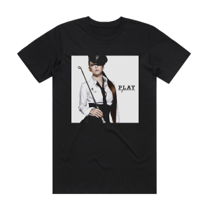 Namie Amuro Play 2 Album Cover T-Shirt Black