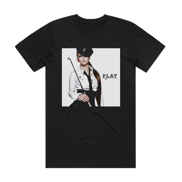 Namie Amuro Play 2 Album Cover T-Shirt Black