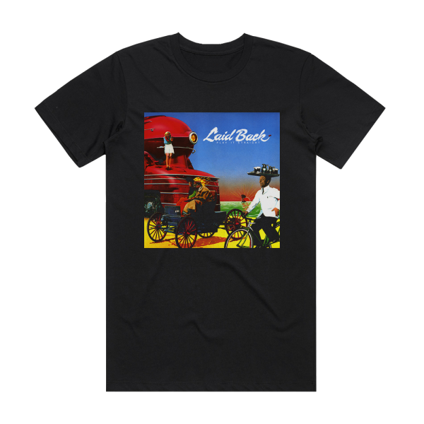 Laid Back Play It Straight 1 Album Cover T-Shirt Black