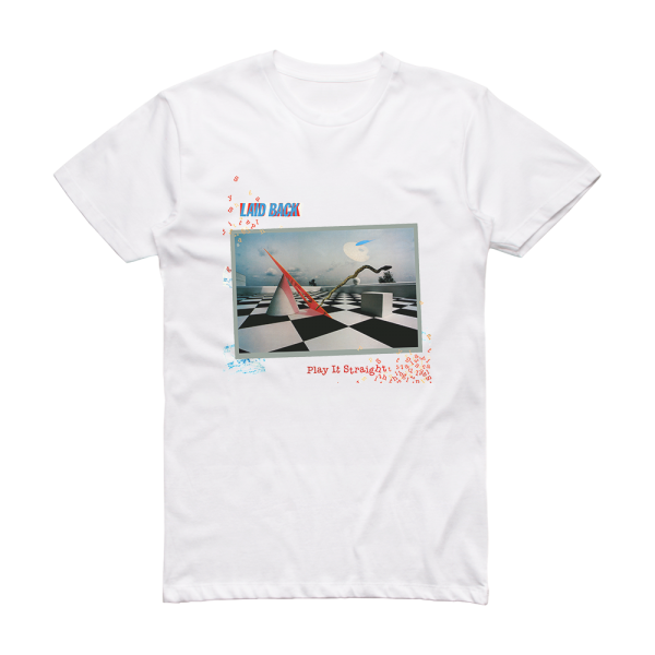 Laid Back Play It Straight 2 Album Cover T-Shirt White