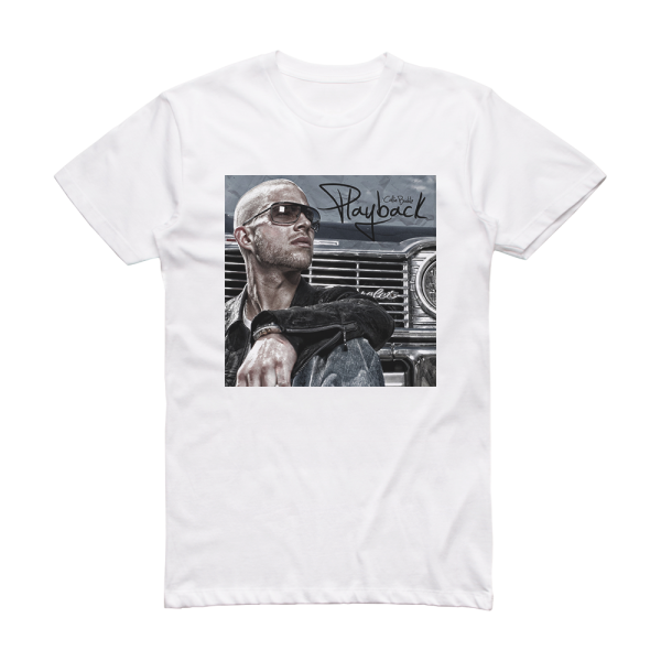 Collie Buddz Playback Album Cover T-Shirt White