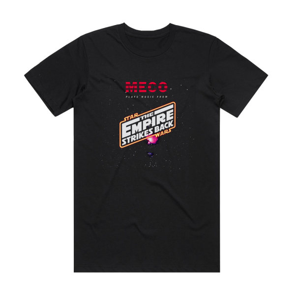 Meco Plays Music From The Empire Strikes Back Album Cover T-Shirt Black