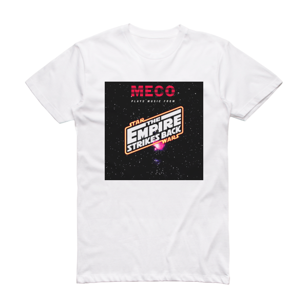 Meco Plays Music From The Empire Strikes Back Album Cover T-Shirt White