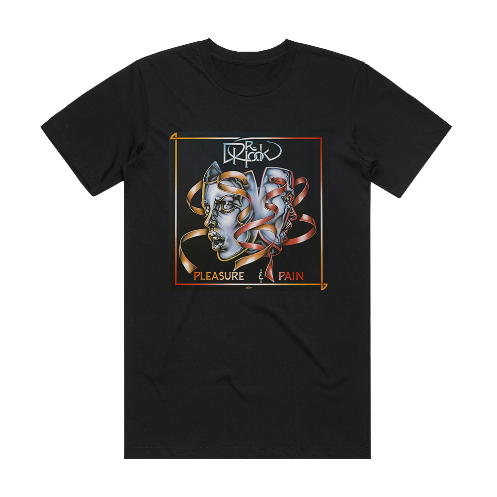 Dr Hook Pleasure Pain Album Cover T-Shirt Black – ALBUM COVER T-SHIRTS
