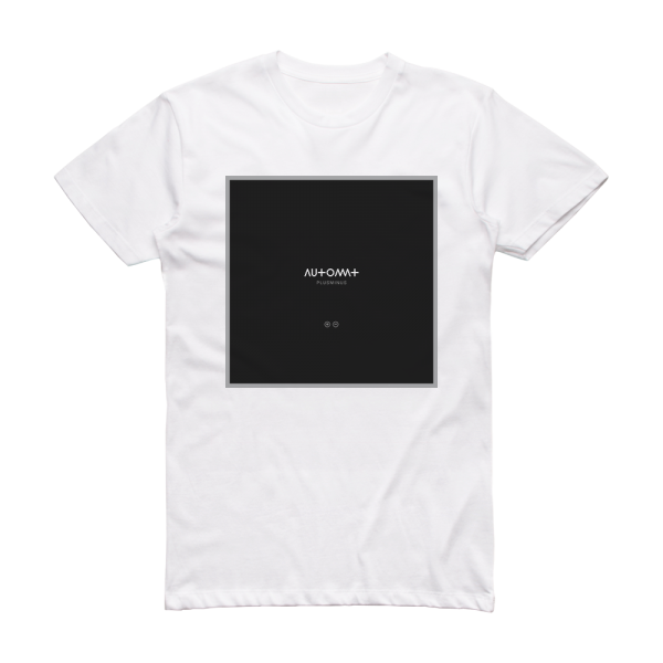 Automat Plusminus Album Cover T-Shirt White