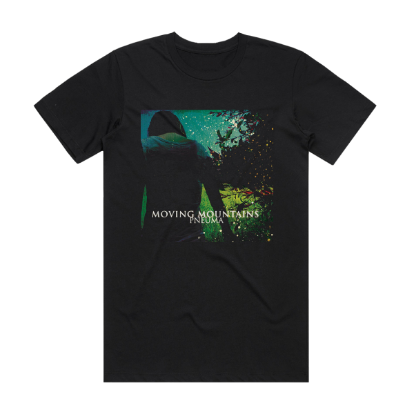 Moving Mountains Pneuma Album Cover T-Shirt Black