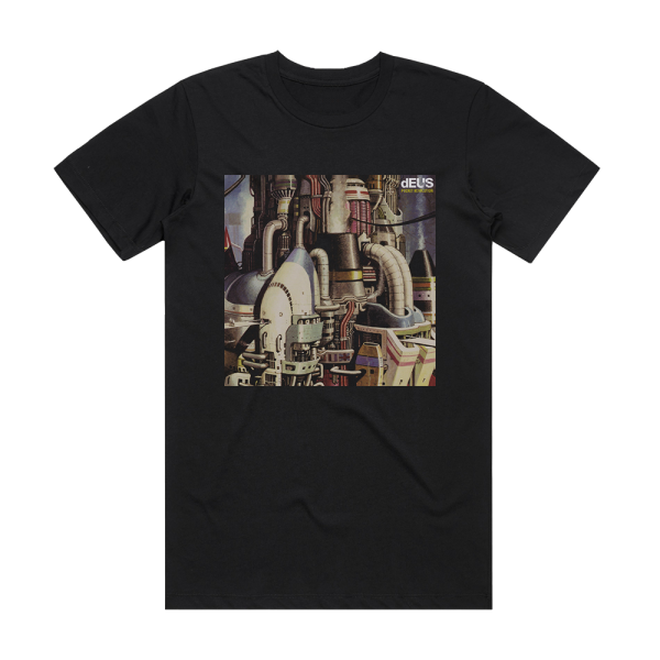 dEUS Pocket Revolution Album Cover T-Shirt Black