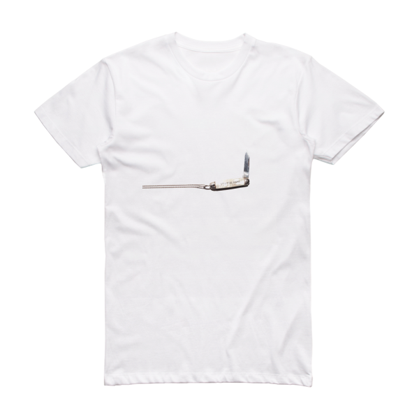 Mr Little Jeans Pocketknife Album Cover T-Shirt White