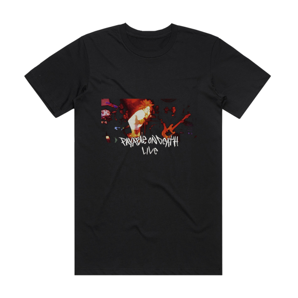 P O D Pod Live Album Cover T-Shirt Black