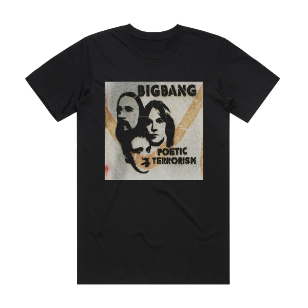 BIGBANG Poetic Terrorism Album Cover T-Shirt Black